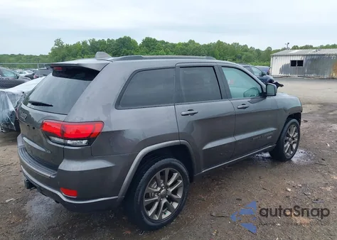 2016 Jeep Grand Cherokee Limited 75Th Anniversary z USA, uszkodzony, nr VIN 1C4RJFBGXGC489050